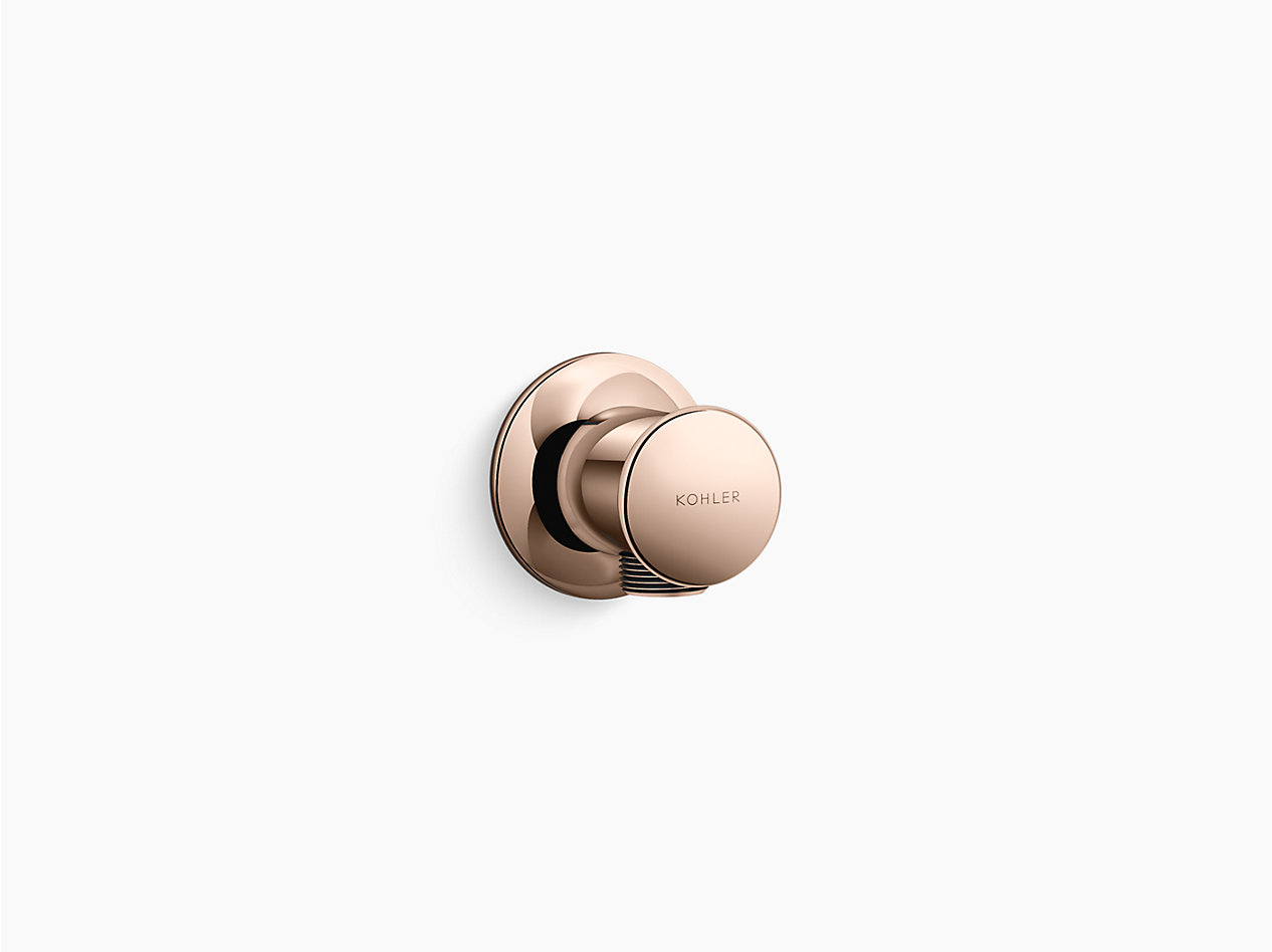 Wall-mount supply elbow