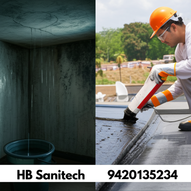 Terrace leak waterproofing PCMC